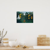 1908 Henri Rousseau Painting Poster (Keuken)