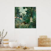 1908 Henri Rousseau Painting Poster (Keuken)