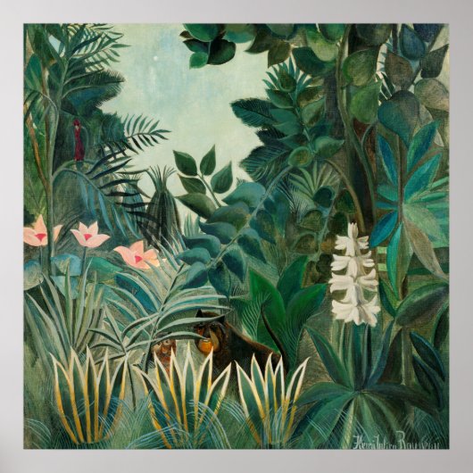 1908 Henri Rousseau Painting Poster (Voorkant)