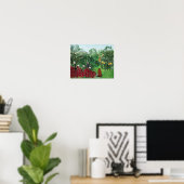 1908 Henri Rousseau Painting Poster (Thuiskantoor)