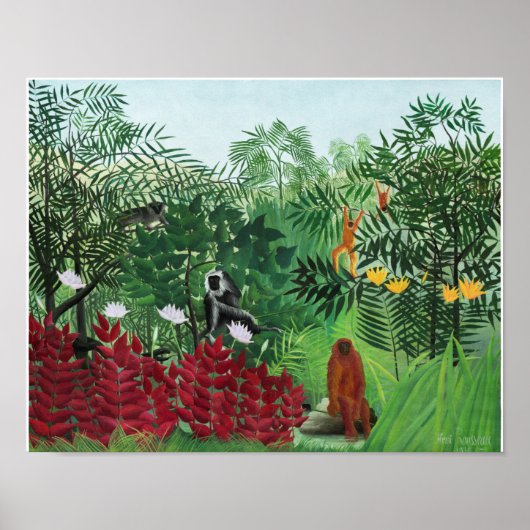1908 Henri Rousseau Painting Poster (Voorkant)