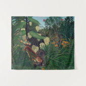 1908 Henri Rousseau Painting Wandkleed (Voorkant (horizontaal))