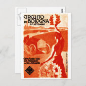 1908 Italiaanse automatische racisme Briefkaart (Voorkant / Achterkant)