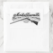 1908 Logo Decal Rechthoekige Sticker (Tas)