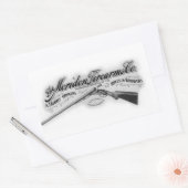 1908 Logo Decal Rechthoekige Sticker (Envelop)