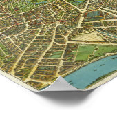 1908 London Map Poster (Hoek)