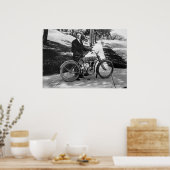 1908 medeoprichter Walter Davidson Poster (Keuken)