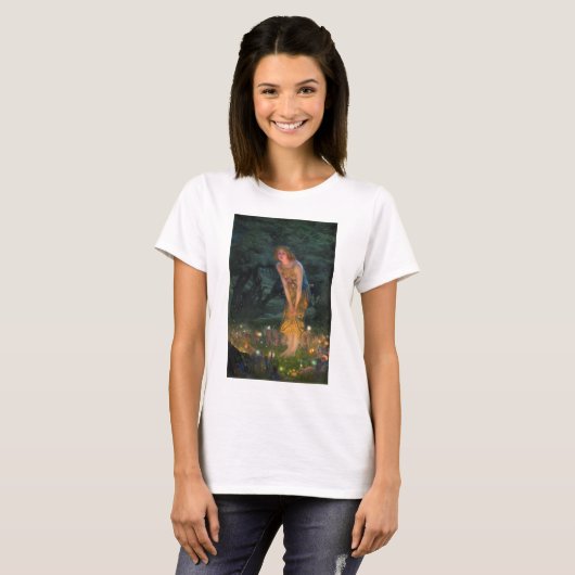 1908, Midzomernacht door Edward Robert Hughes T-shirt (Voorkant volledig)