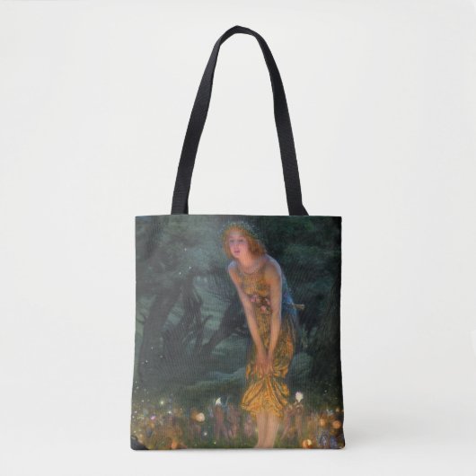 1908, Midzomernacht door Edward Robert Hughes Tote Bag (Voorkant)