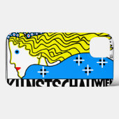 1908 Wenen Art Nouveau Art Show Fair Maiden Case-Mate iPhone Case (Achterkant (horizontaal))