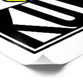 1908 Wenen Art Nouveau Art Show Fair Maiden Perfect Poster (Hoek)