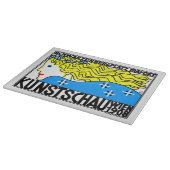 1908 Wenen Art Nouveau Art Show Fair Maiden Snijplank (Hoek)