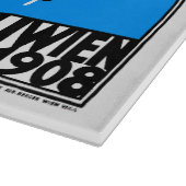 1908 Wenen Art Nouveau Art Show Fair Maiden Snijplank (Hoek)