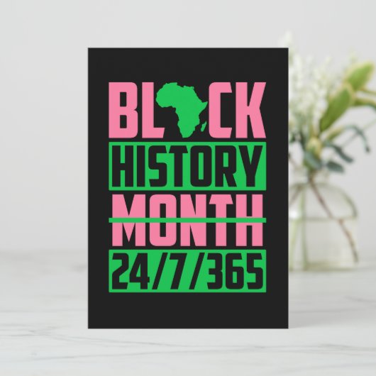 1908 Zwarte Maand Geschiedenis AKA Save The Date (Staand voorkant)