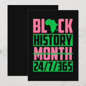 1908 Zwarte Maand Geschiedenis AKA Save The Date (Voorkant / Achterkant)