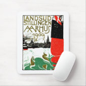 1909 Aarhus Denmark Exposition Poster Muismat (Met muis)