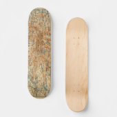 1909 Adirondacks Map van Baedeker's Travel Guide Skateboard (Voorkant)