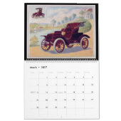 1909 Automobielen - klassieke Antiek auto's Kalender (Mar 2027)