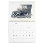 1909 Automobielen - klassieke Antiek auto's Kalender (Jan 2027)