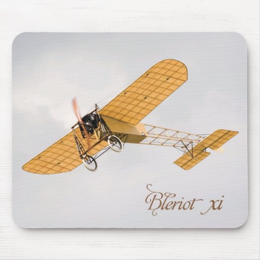 1909 Bleriot XI Mousepad Muismat (Voorkant)