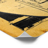 1909 Bohn Siphon koelkast Poster (Hoek)