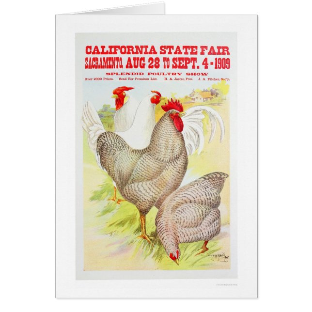 1909 California State Fair (Voorkant)