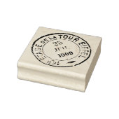 1909 Eiffel Tower Postmark Rubber Art Stamp Rubberstempel (Stempel)