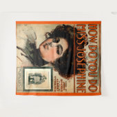 1909 Hoe doe je Miss Josephine vel muziek Wandkleed (Voorkant (horizontaal))