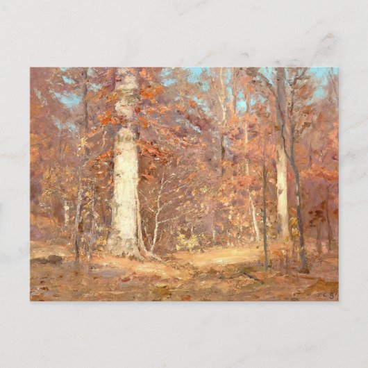 1909 Landschap door T.C. Steele Briefkaart (Voorkant)