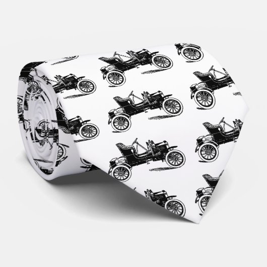 1909 Maxwell auto illustration Stropdas (Opgerold)