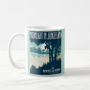 1909 Moonlight in Jungleland-muziekcover Koffiemok