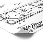 1909  Osteopathisch Tapelmodel Kunst Poster (Hoek)