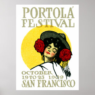 1909 San Francisco Portola Festival Poster