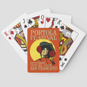 1909 San Francisco Portola Festival Speelkaarten