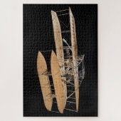 1909 Wright Militaire Flyer Legpuzzel (Verticaal)