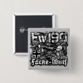 190 W VIERKANTE BUTTON 5,1 CM (Voorkant /achterkant)