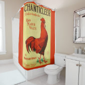 1910 Afdrukken van muziek op Chanticleer-vel Douchegordijn (In situ)