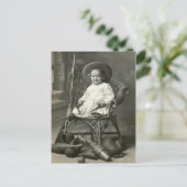 1910 Amerikaanse Tomboy Briefkaart (Staand voorkant)