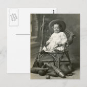 1910 Amerikaanse Tomboy Briefkaart (Voorkant / Achterkant)
