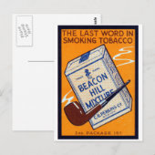 1910 Beacon Hill Pipe Tobacco Briefkaart (Voorkant / Achterkant)