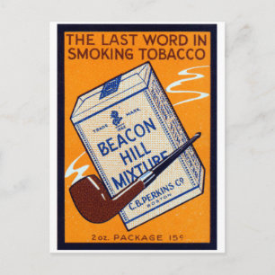 1910 Beacon Hill Pipe Tobacco Briefkaart
