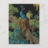 1910  behangsel De cedar-boom Briefkaart (Voorkant)