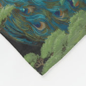 1910 behangsel De cedar-boom Fleece Deken (Hoek)