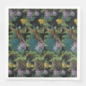 1910  behangsel De cedar-boom Servet (Voorkant)