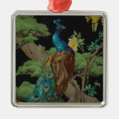 1910  behangselpapier Het Briefkaart van de Cedar- Metalen Ornament (Voorkant)