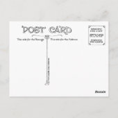 1910 "BURST OF SPRING" BABY 'N BUNNY PLAYDATE BRIEFKAART (Achterkant)