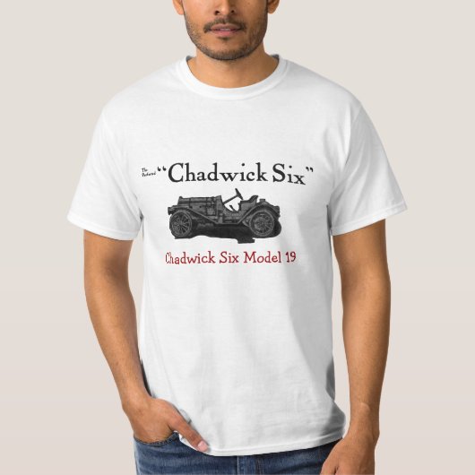 1910 Chadwick Six, Chadwick Six Model 19 T-shirt (Voorkant)