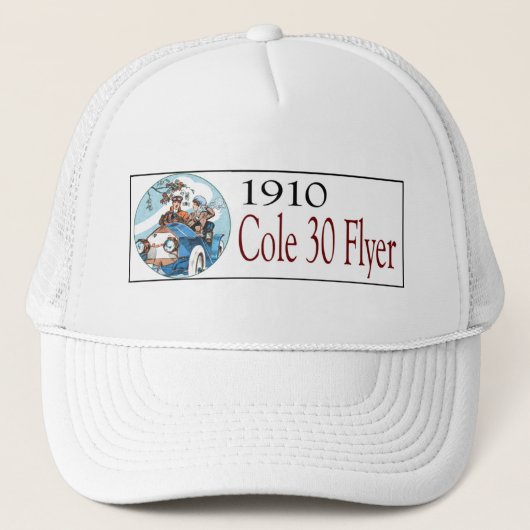 1910 Cole 30 Flyer Trucker Pet (Voorkant)