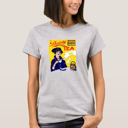 1910 Dainty Tea T-shirt (Voorkant)