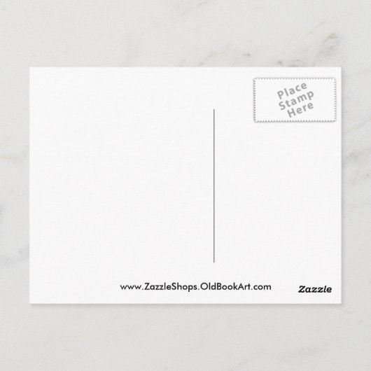 1910 de LuchtKaart van het Uitzicht - Nationaal Briefkaart (Achterkant)